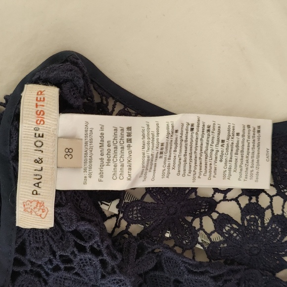 Paul & Joe Sister Blue Lace Dress - Picture 10 of 10